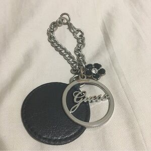 Guess purse charm
